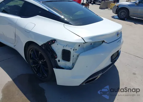 2018 Lexus Lc 500 из США, поврежденный, VIN JTHHP5AY0JA001725